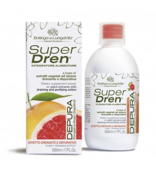 SUPERDREN DEPURA GRAPEFRUIT -500 ML BOTTLE