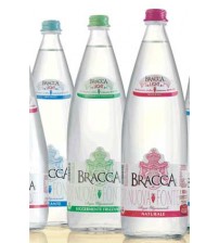 Bracca Nuova Fonte 玻璃瓶 微带气泡矿泉水 1L