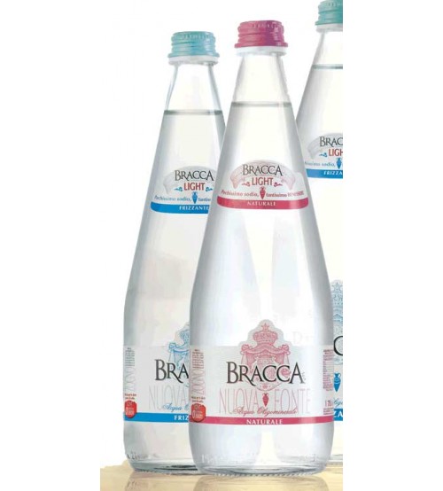 Bracca Nuova Fonte 玻璃瓶 天然矿泉水 750ML